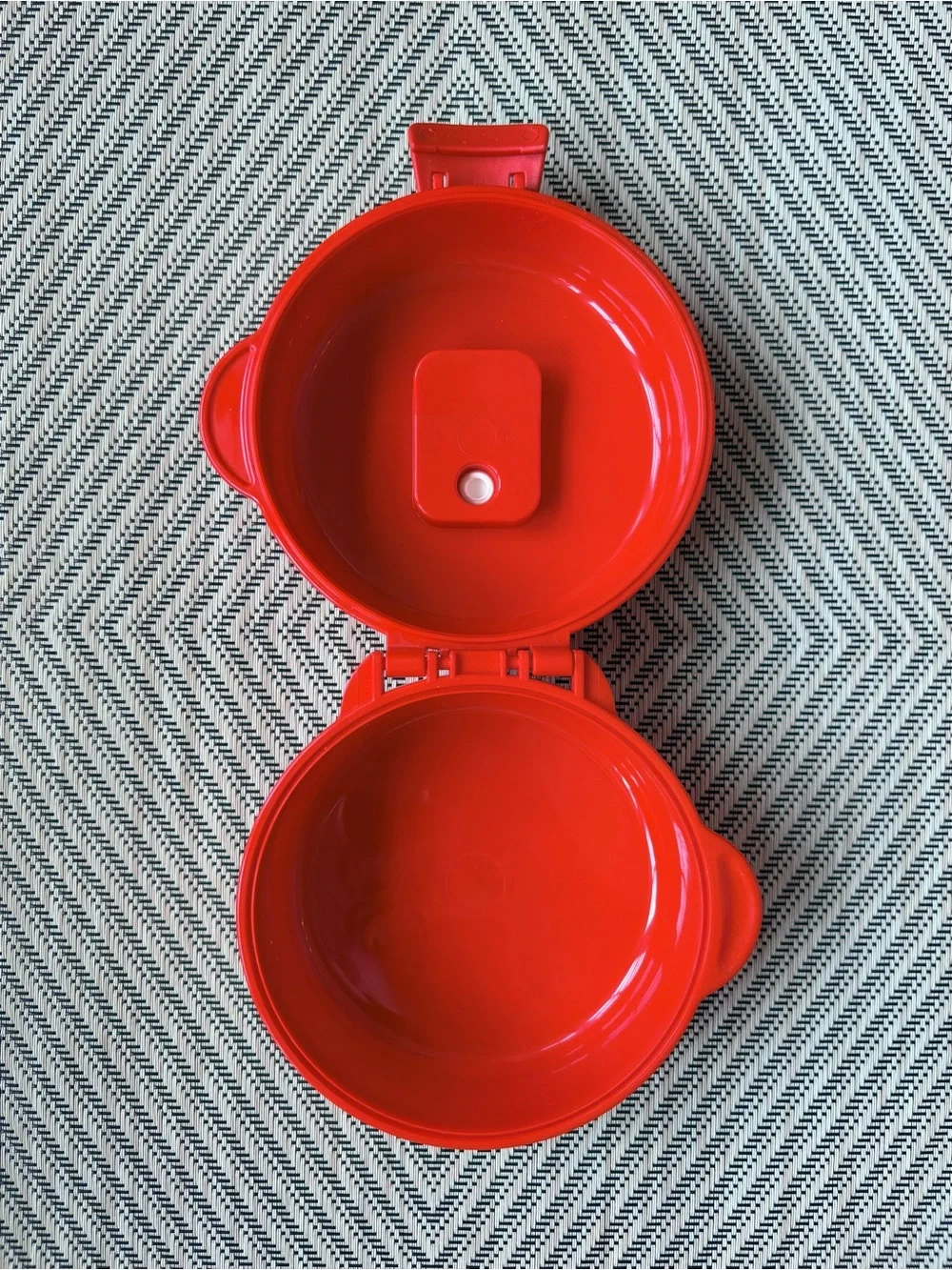 Sistema Microwave Easy Eggs Cooker 270ml Red BPA Free Egg Poacher Omelet